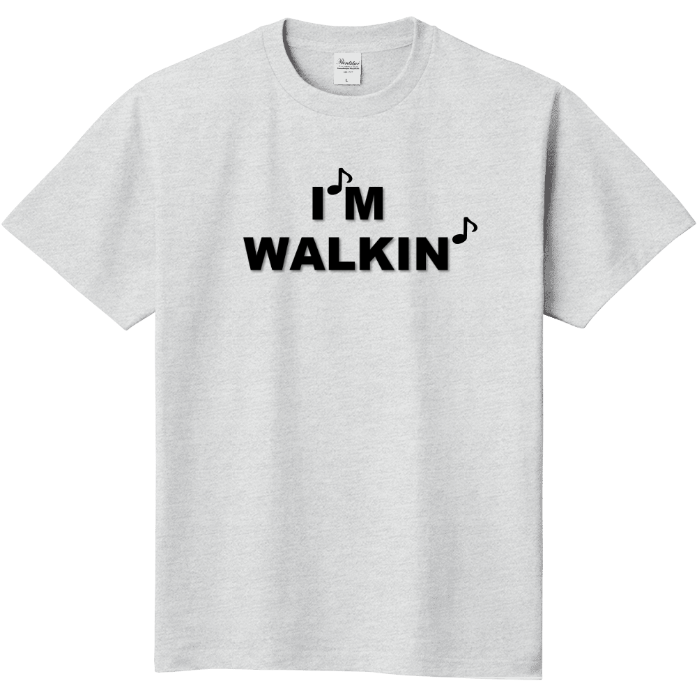 I'M WALKIN'(アイム・ウォーキング)定番Tシャツ