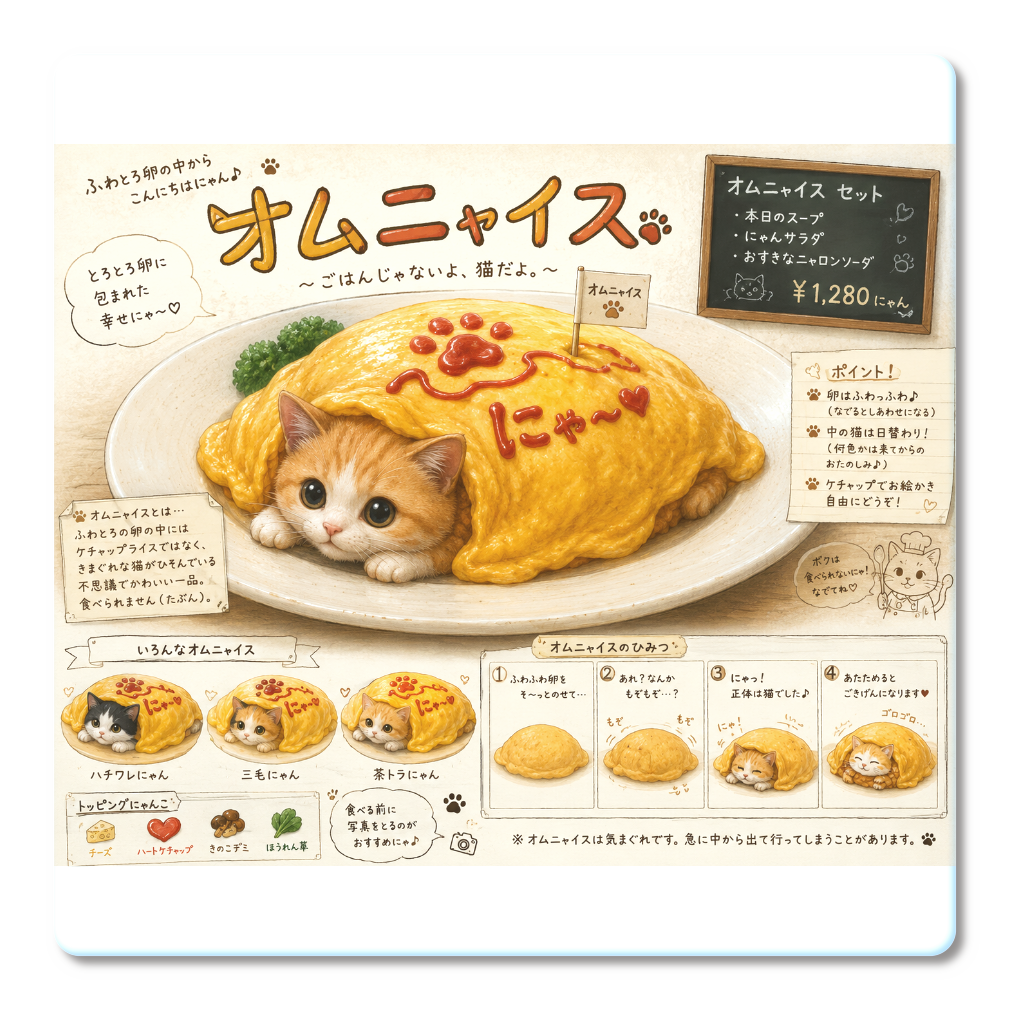 オムニャイス♬
