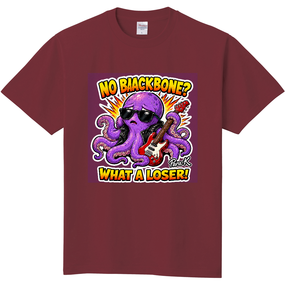 クレバーオクトパスTシャツ