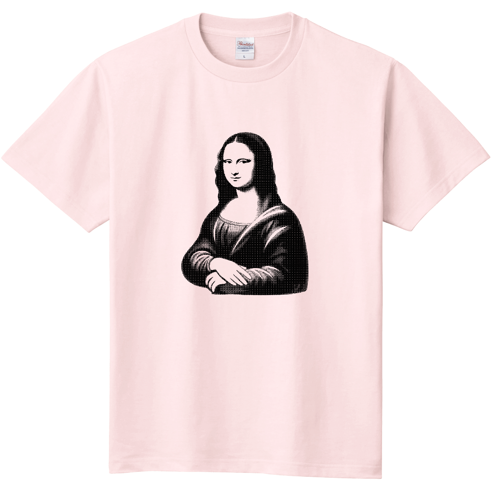 Ｔシャツ/モナリザ/ライトピンク