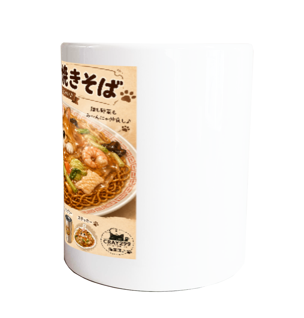 にゃんかけ焼きそば♬