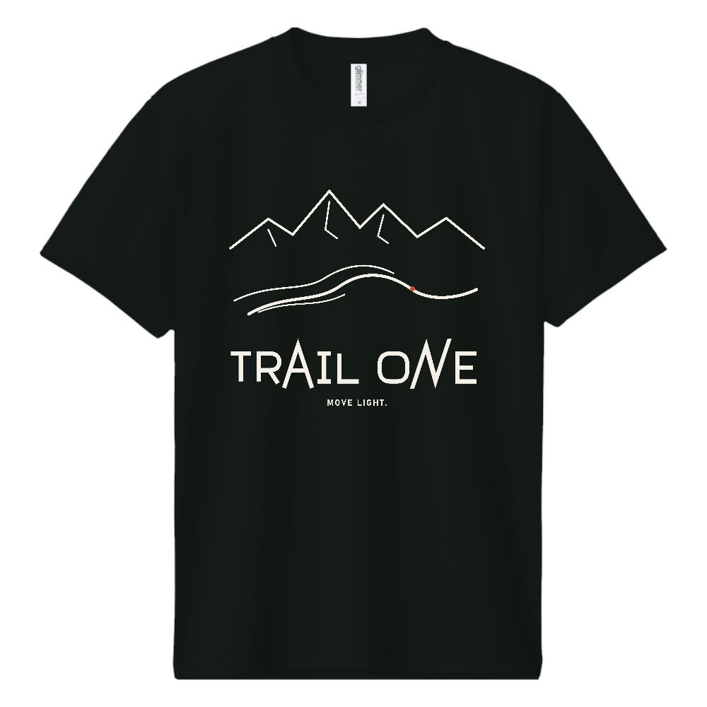 登山Tシャツ(TRAIL ONE 071-DARK)