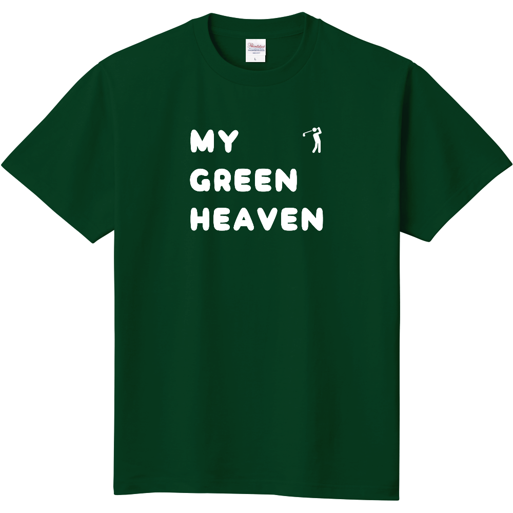 MY GREEN HEAVEN（マイ・グリーン・ヘブン）　定番Tシャツ・アイビーグリーン　No.2