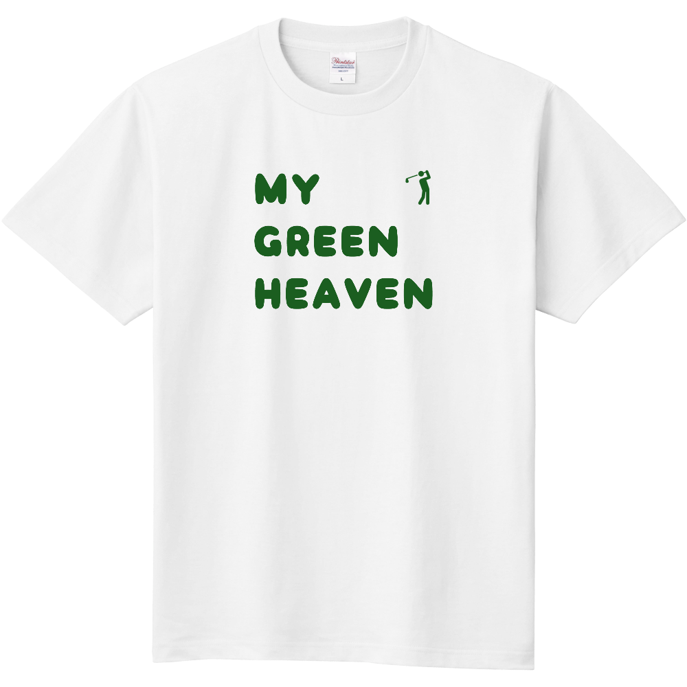MY GREEN HEAVEN(マイ・グリーン・ヘブン)定番Tシャツ・ホワイト No.2