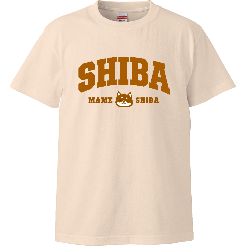 SHIBA 豆柴くん 赤柴 カレッジロゴ LB