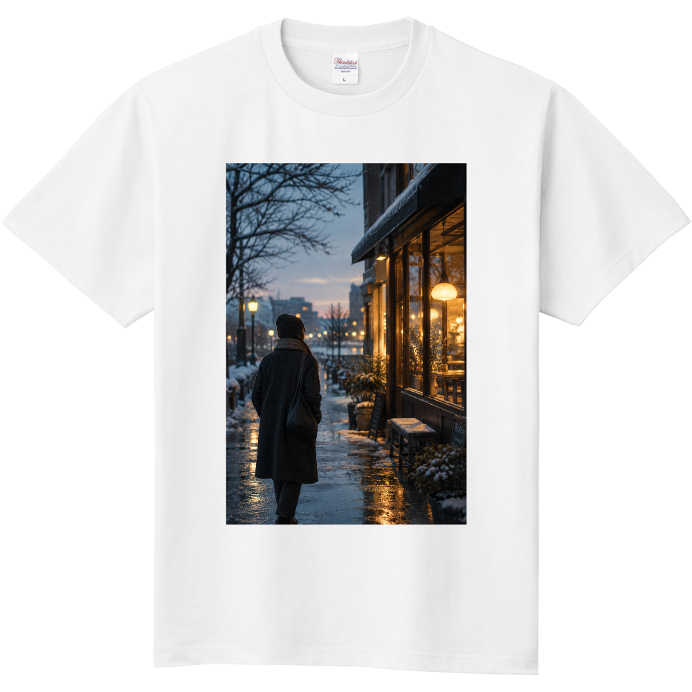 The Light I Noticed — Winter Photo T-Shirt