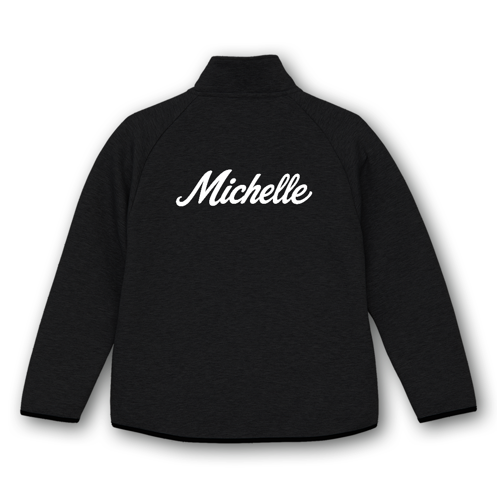 ジャケット Michelle 筆記体 II 黒