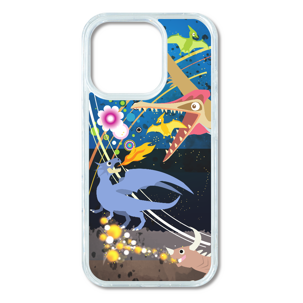 S16p075 キャラ『対決』Mag iPhone16Pro MagSafe対応