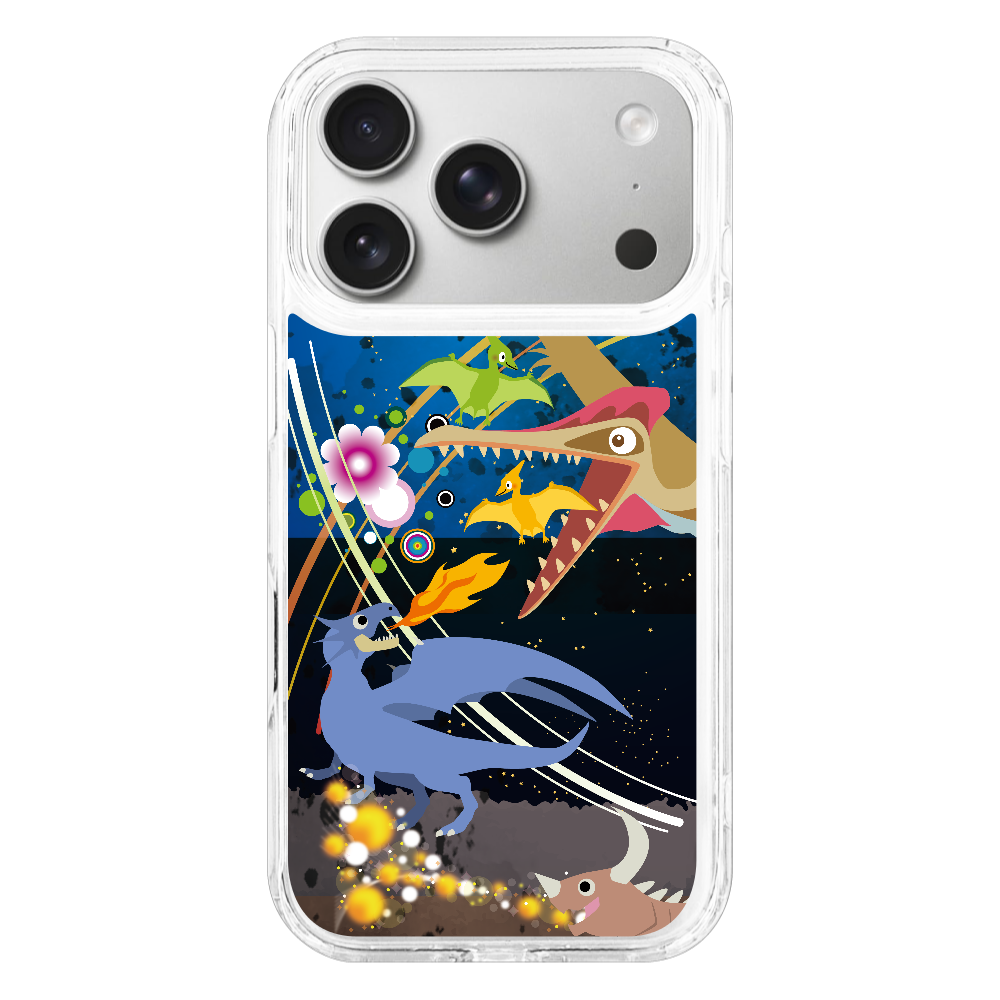 S17p075　キャラ『対決』Mag iPhone17Pro MagSafe対応