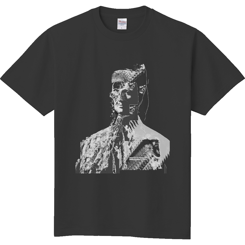 『総督レオナルド・ロレダンの肖像』Tシャツスモークブラック