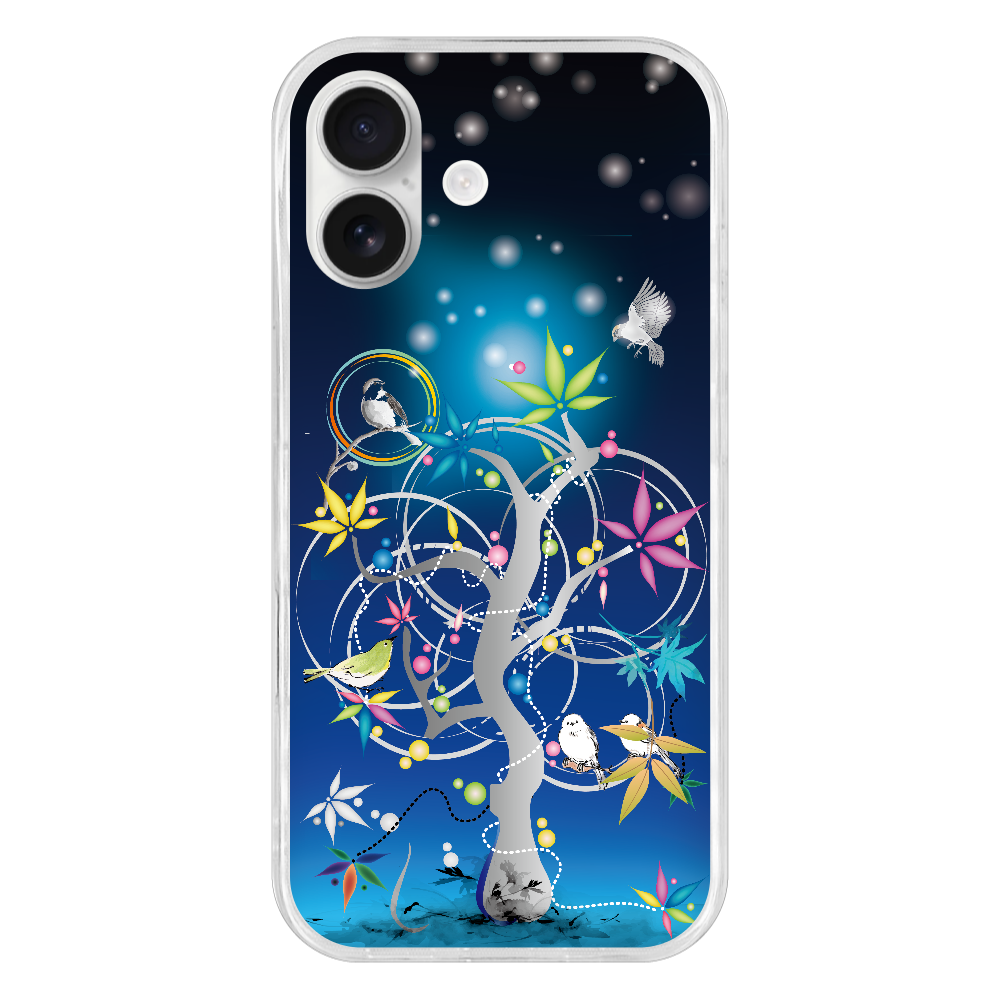 S170077 ポップ『とりたち』TPU iPhone17 TPUケース|アングラベース