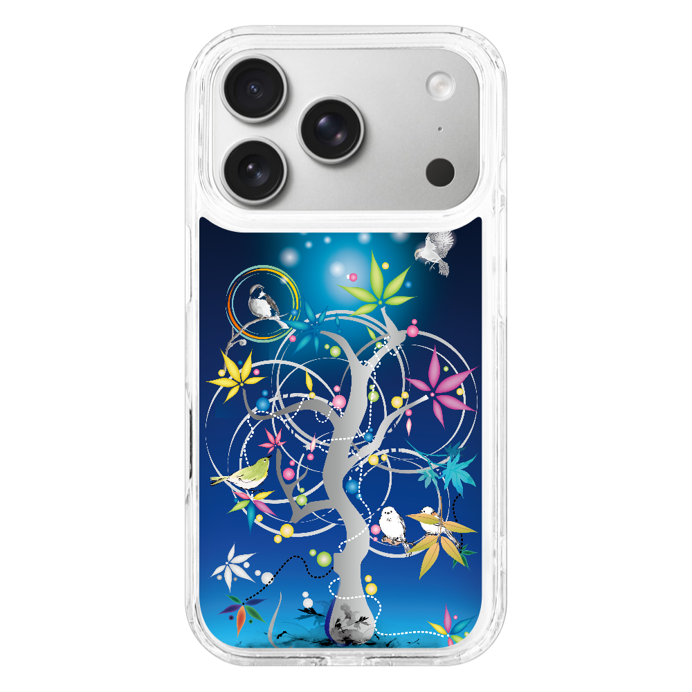 S17p078 ポップ『とりたち』Mag iPhone17Pro MagSafe対応