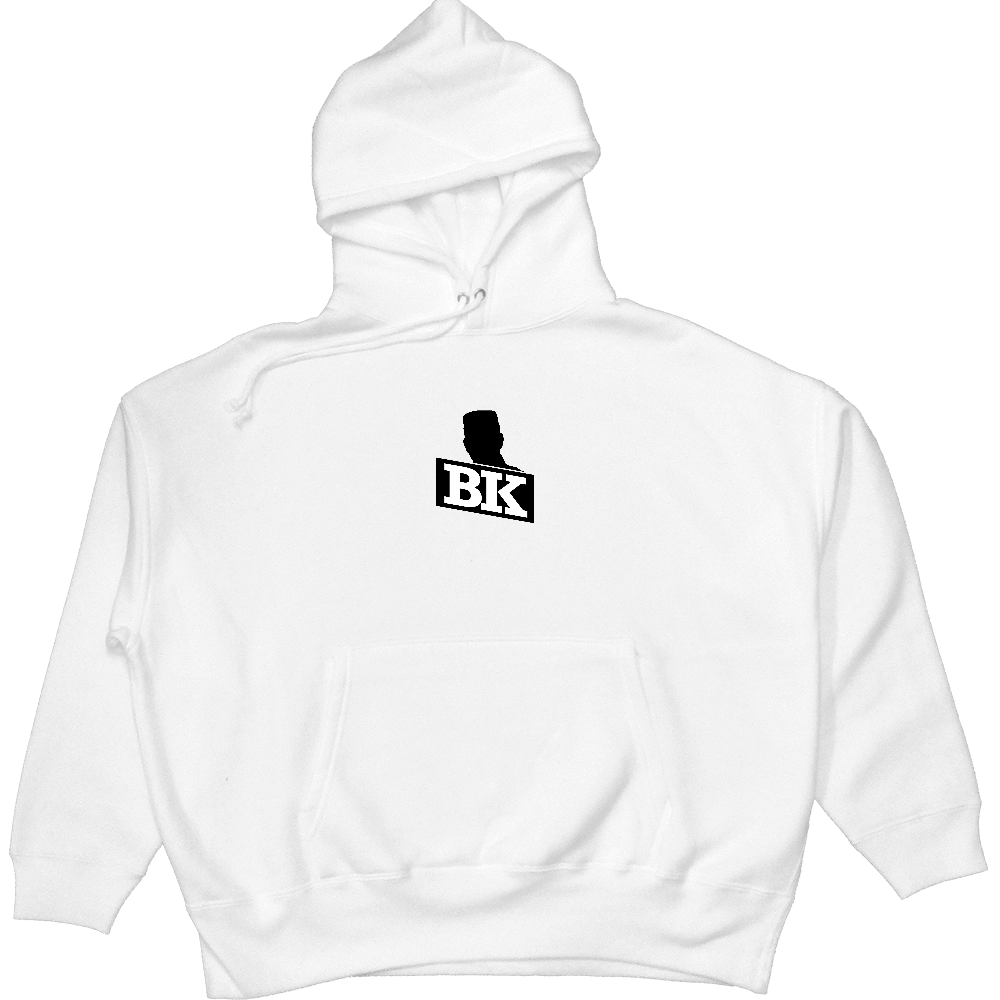 rugged man（ビッグシルエットパーカー-Big Silhouette Hoodie）［White］