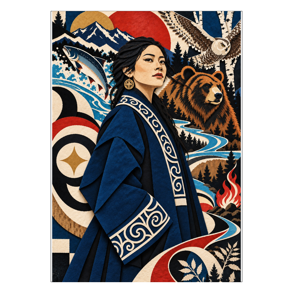 Spirit of Hokkaido | Ainu-Inspired Ar