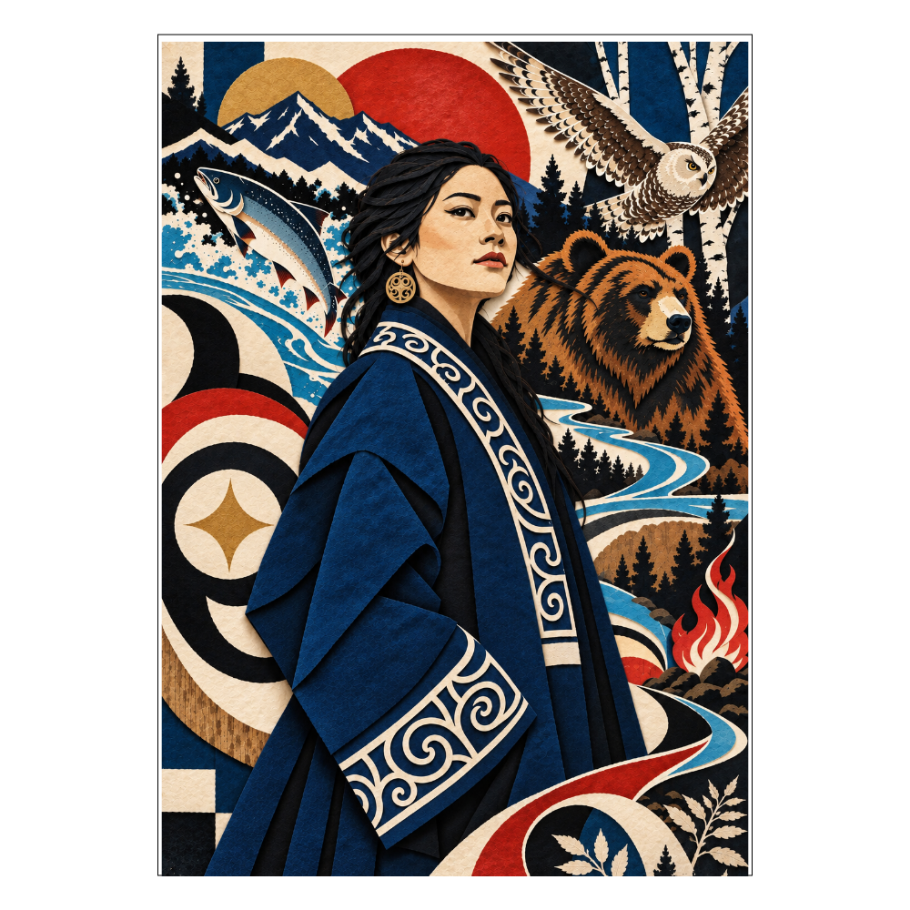 Spirit of Hokkaido | Ainu-Inspired Art