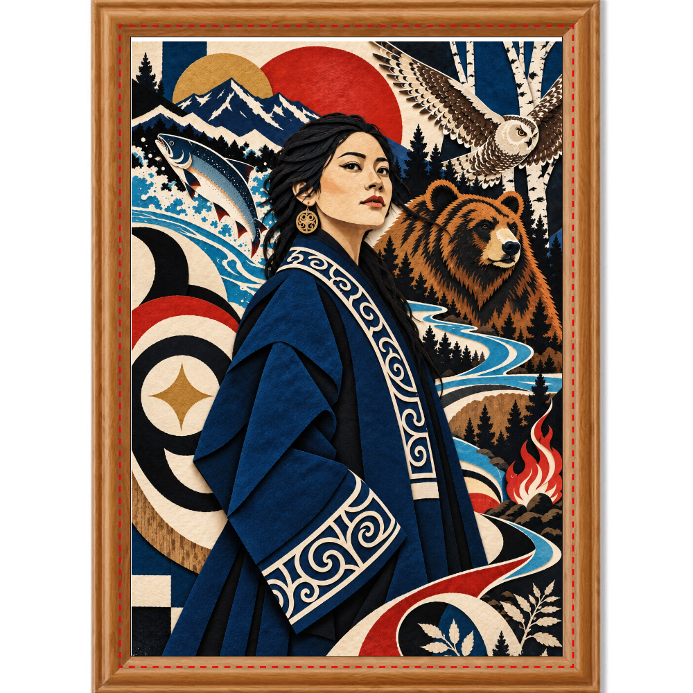 Spirit of Hokkaido | Ainu-Inspired Art