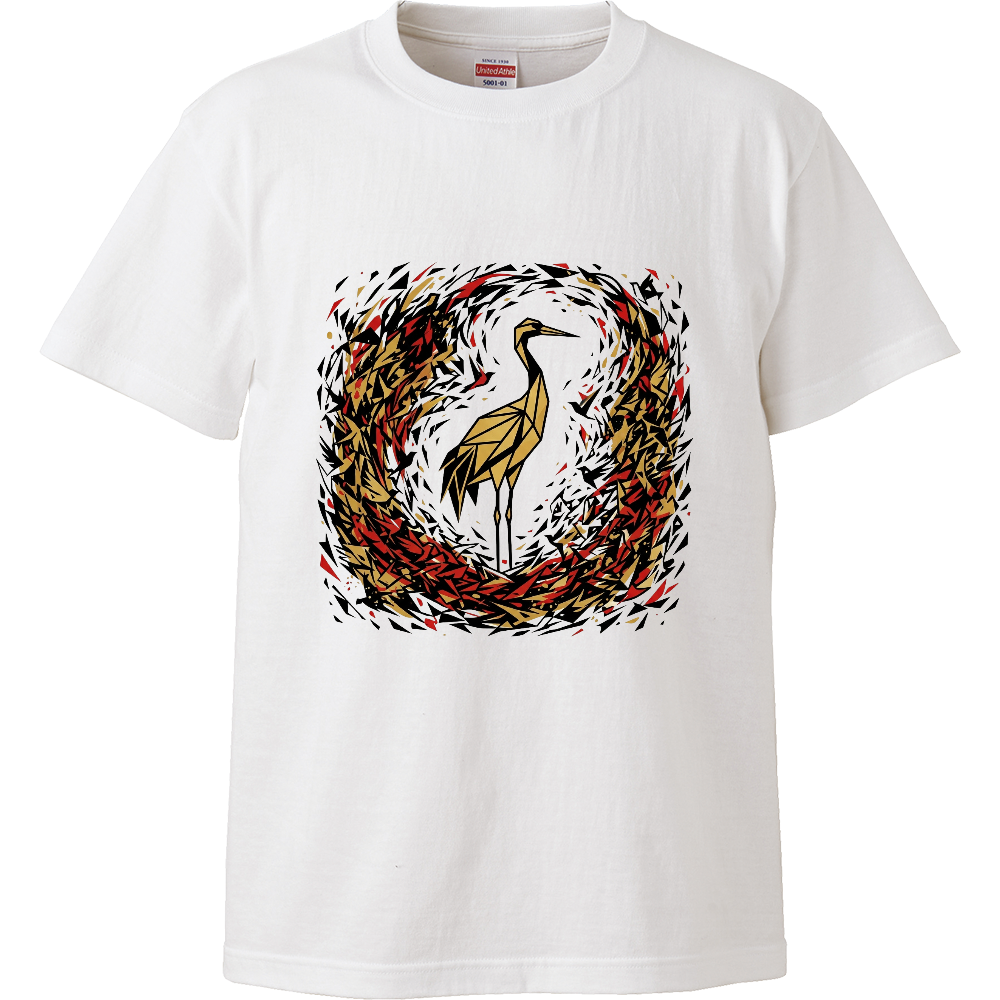 [Tシャツ] A Thousand Sparrow Voices, One Crane’s Call