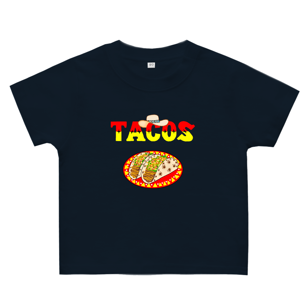Tacos ベビーTシャツ(80~90サイズ)