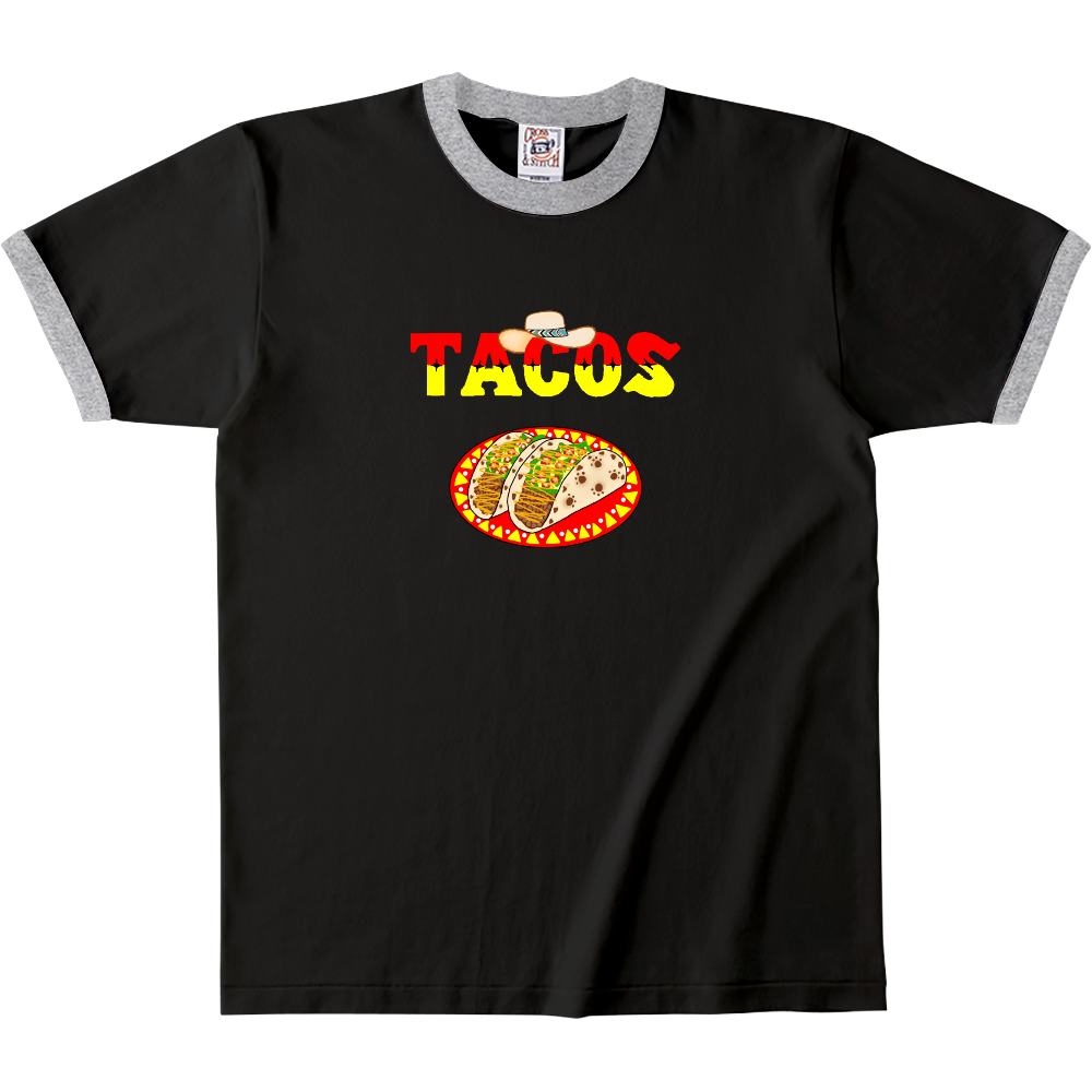 Tacos リンガーTシャツ