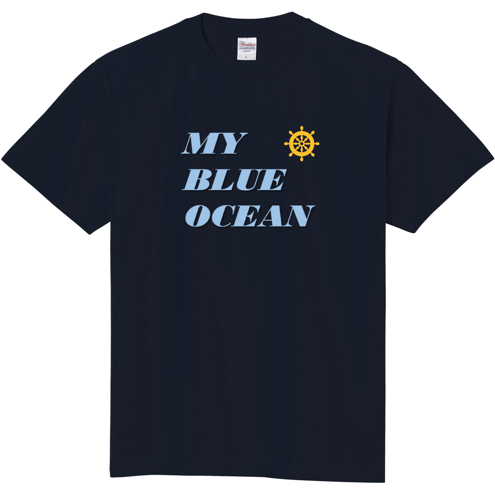 MY BLUE OCEAN(マイ・ブルー・オーシャン )定番Tシャツ ネイビー