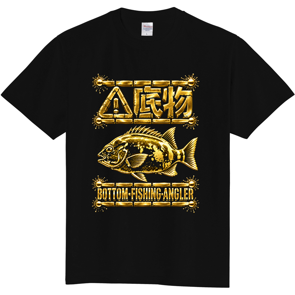 ⚠底物 BOTTOM FIGHING ANGLER限定スタンダードTシャツ