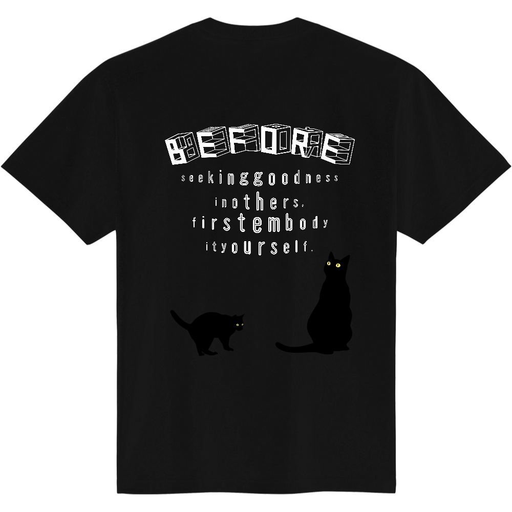 英字Tシャツ(Bねこ)