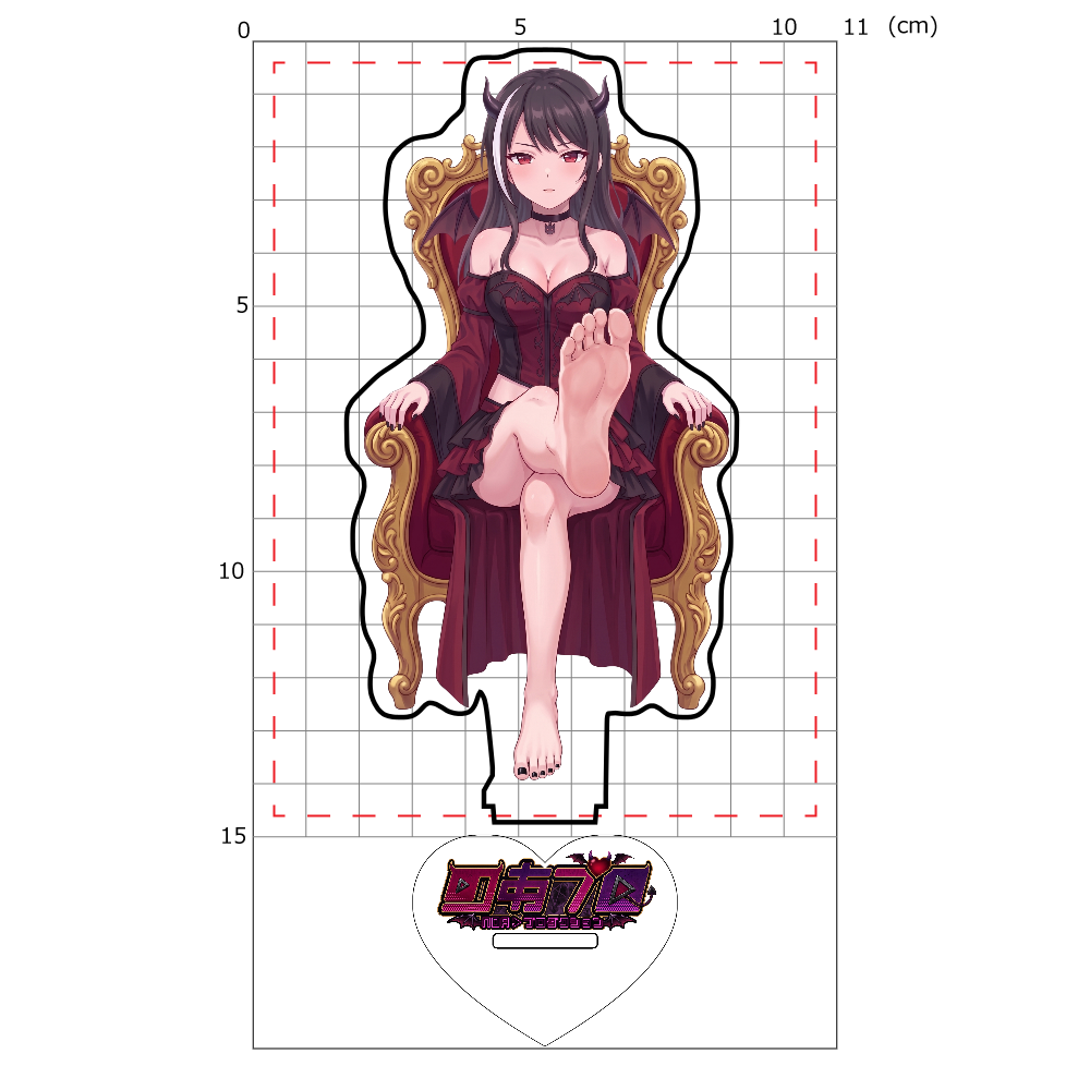 あくまめりえる (魔族の女王) (アクリルスタンド)