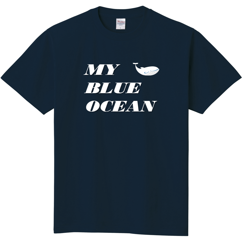 MY BLUE OCEAN(マイ・ブルー・オーシャン)定番Tシャツ メトロブルー