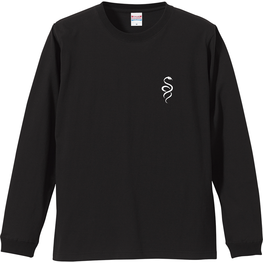 EXUVIE SNAKE LOGO LONG SLEEVE T-SHIRT