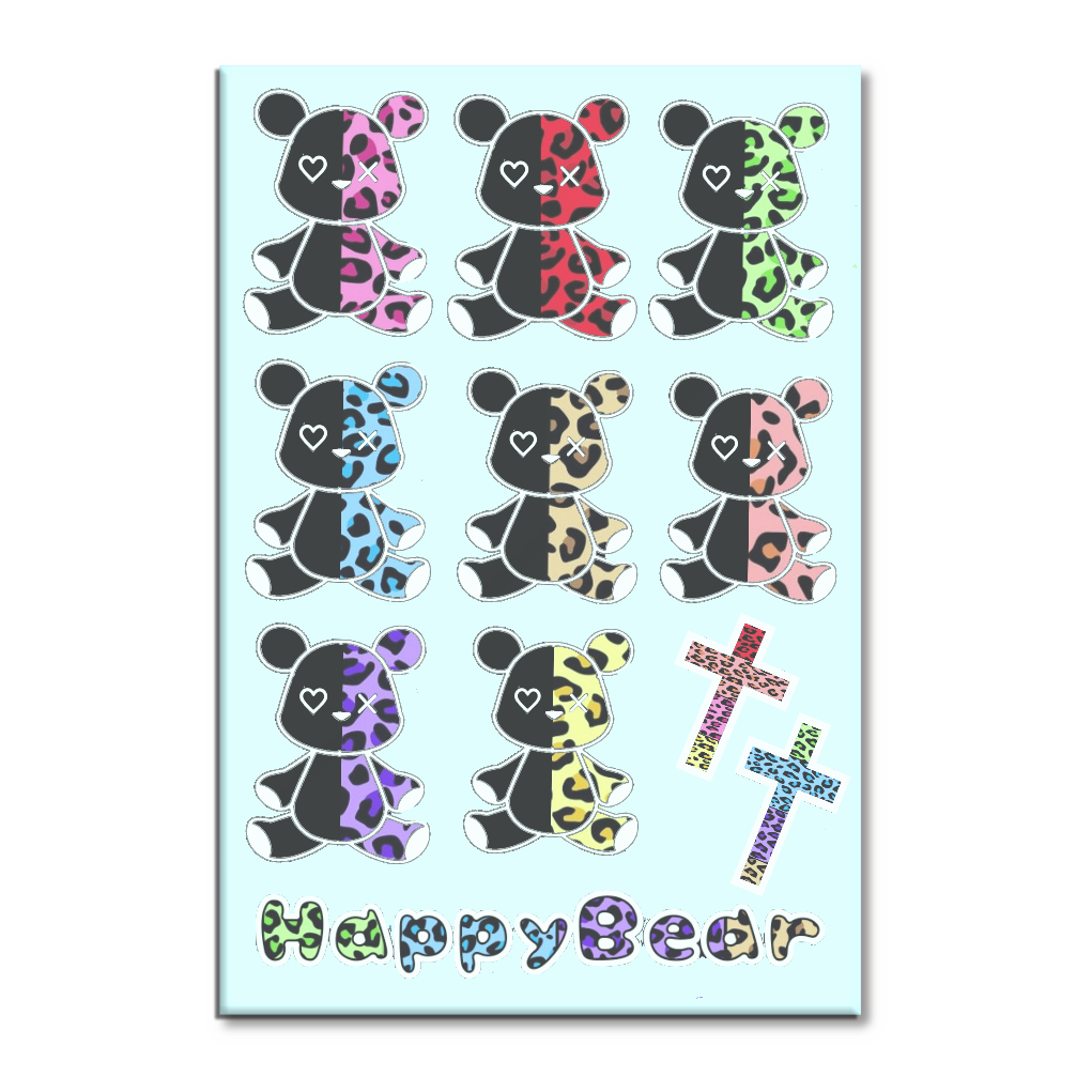 Happy♡Bear♡タトゥーシール