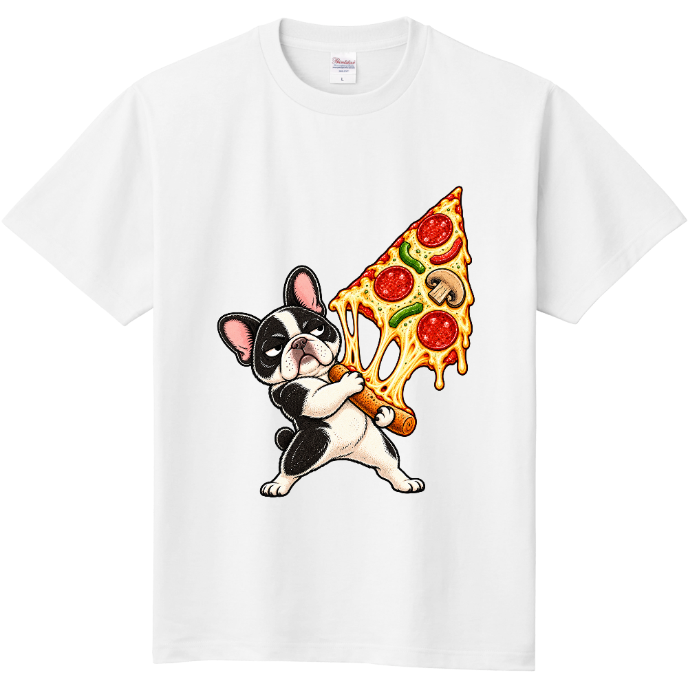 Grumpy Pizza Frenchie