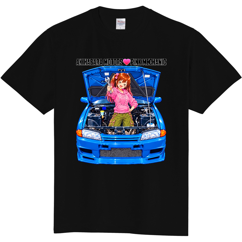 整備士PINKちゃんのR32スカイライン・エンジン脱着記念「秋葉原自動車