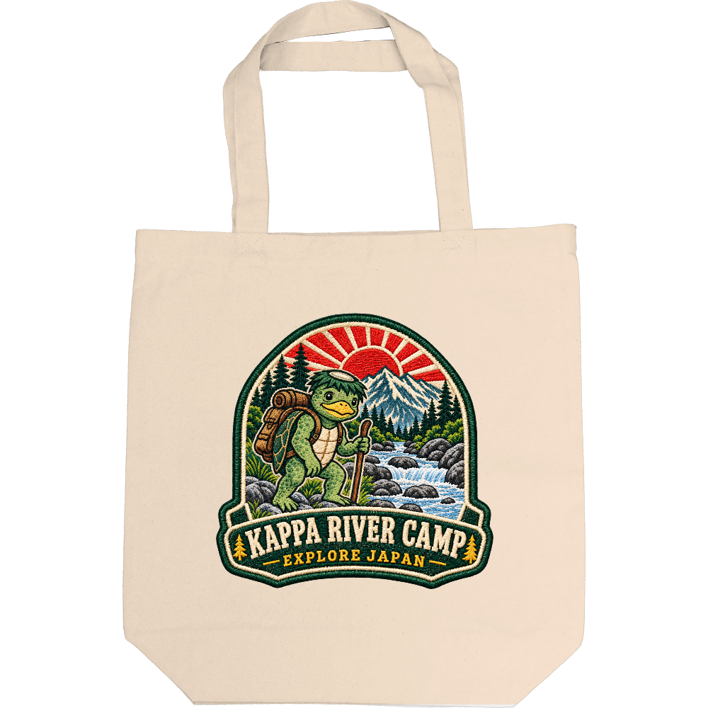 「2KAPPA RIVER CAMP|河童の旅 トートバッグ