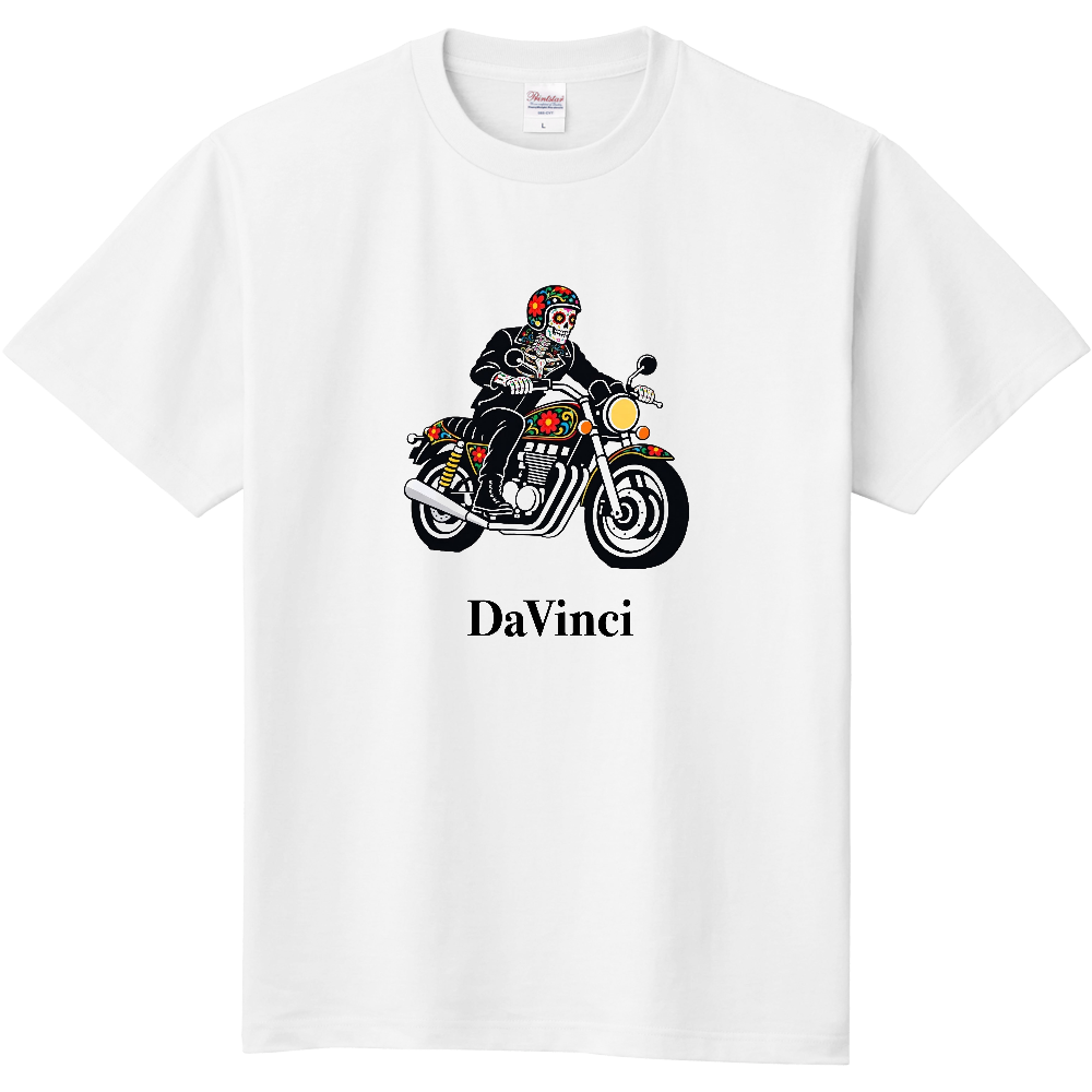 Tシャツ/スカルライダーⅢ/ホワイト