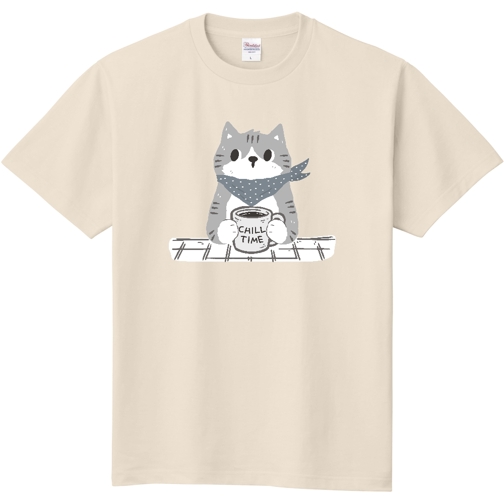 チルタイムカフェ サバトラ猫くん