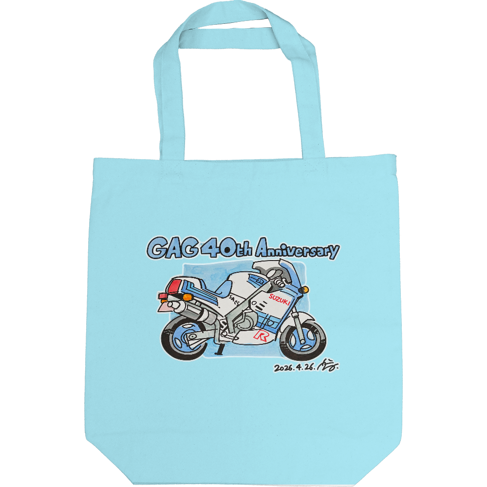 門前秋良先生画 GAG 40th Anniversary トートバッグ