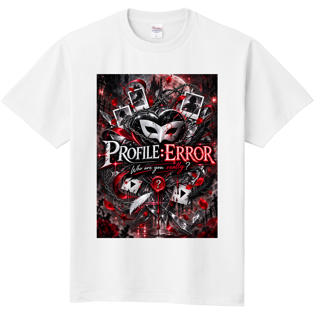 PROFILE:ERROR Tシャツ