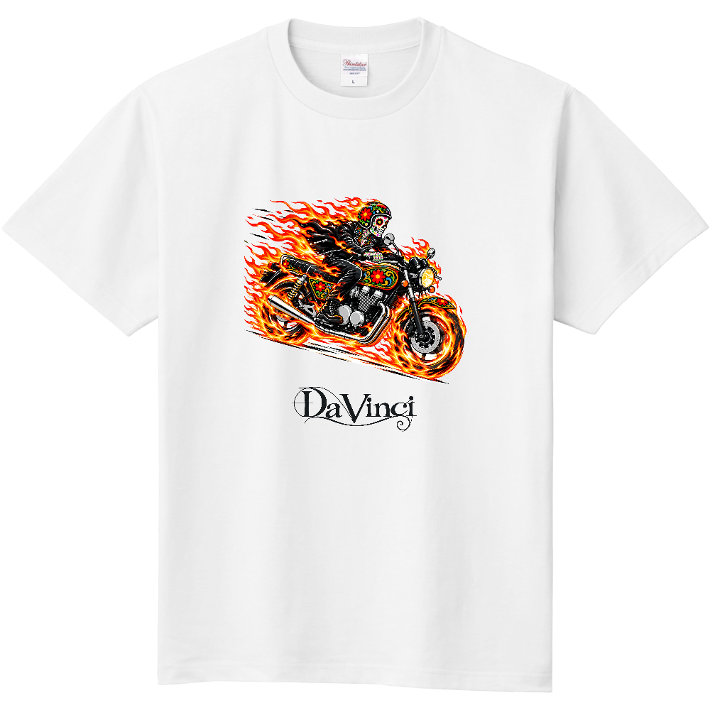 Tシャツ/GHOST RIDERⅡ/ホワイト