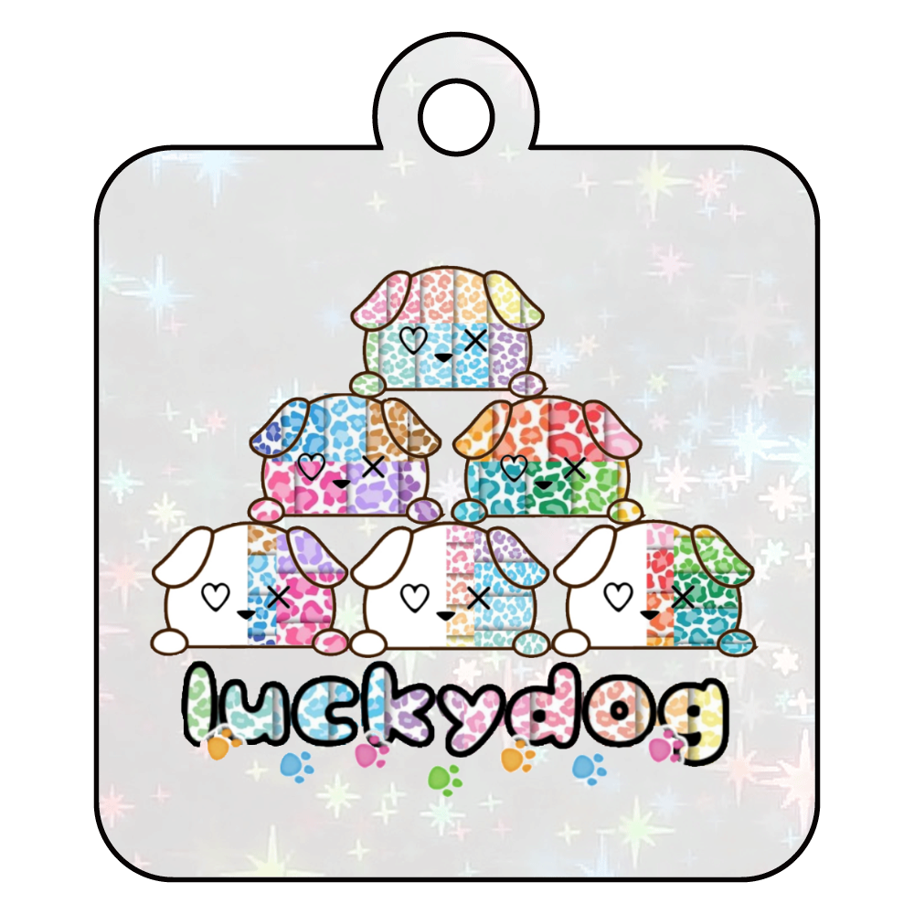 luckydog♡アクリルキーホルダー