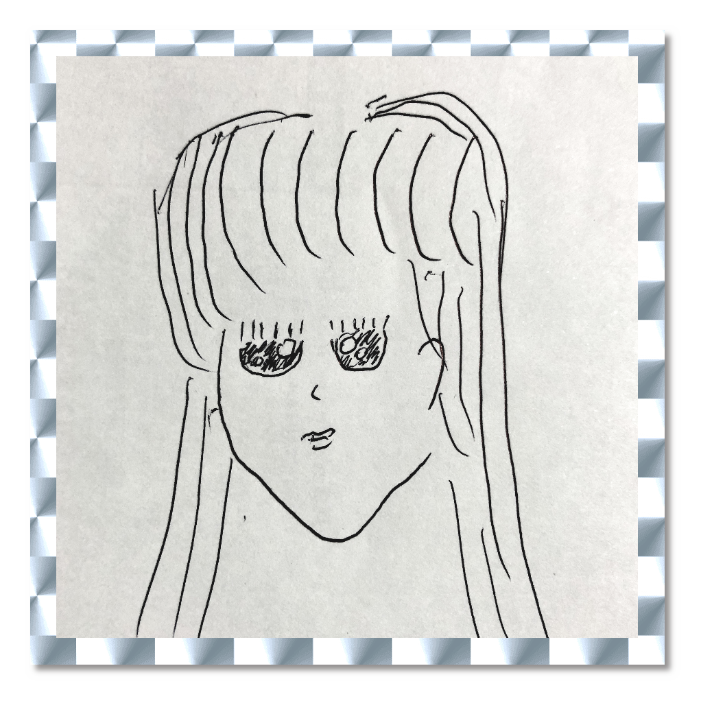 絵心ステッカー