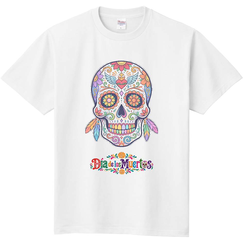 Tシャツ/シュガースカルL/ホワイト