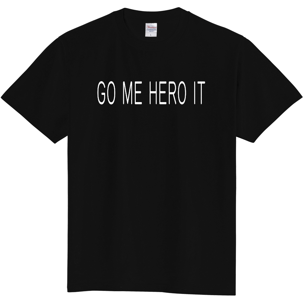 【限定100枚】GO ME HERO IT™️ Official T-Shirt/ゴミ拾い・防災推進ウェア(商標登録出願中)