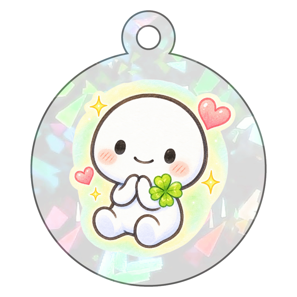 ホログラムアクリルキーホルダー(全身)