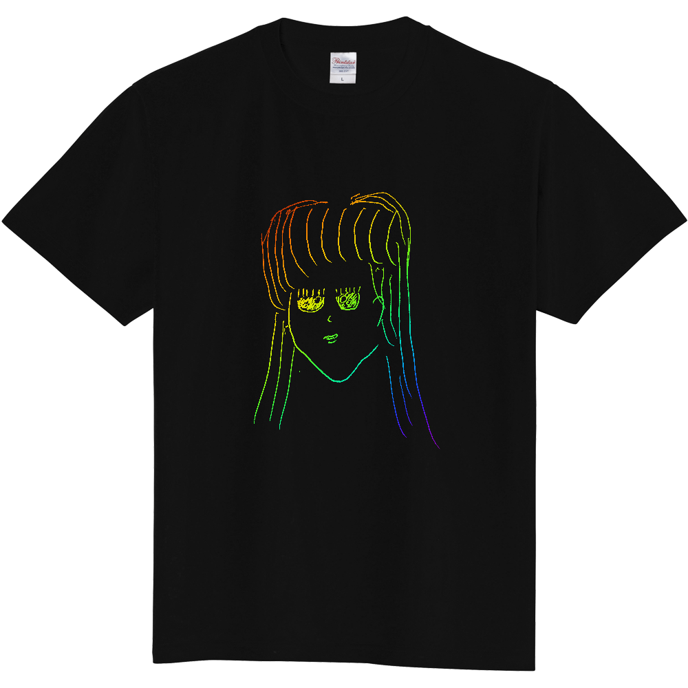 絵心Tシャツ(レインボー)