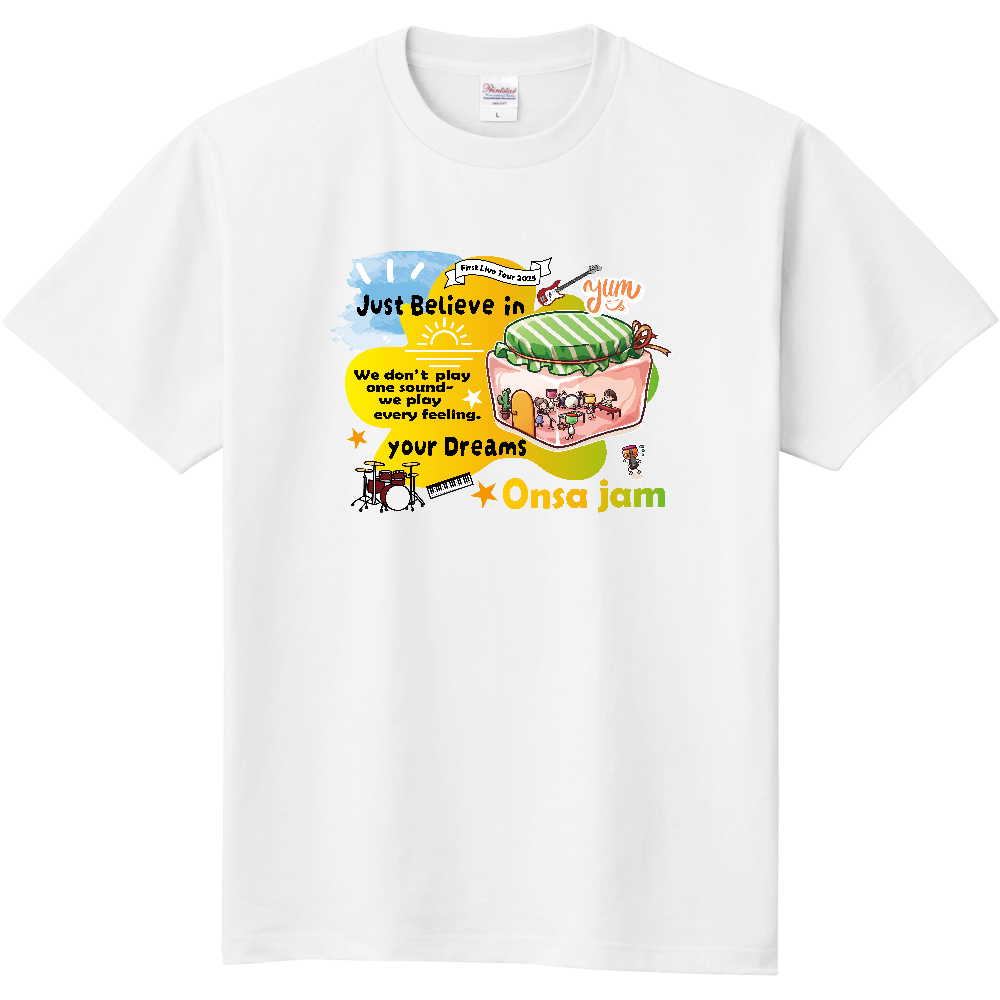 音叉ジャムライブTシャツ