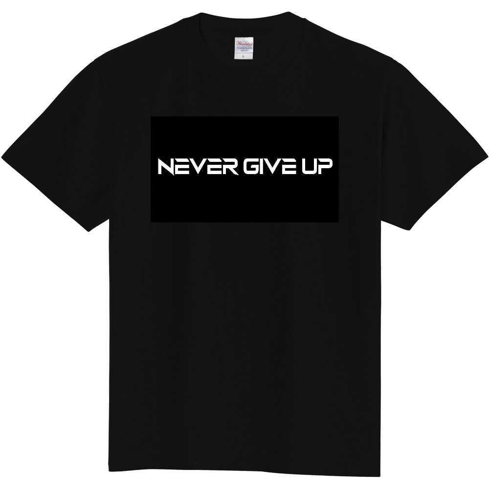 NEVER GIVE UP 