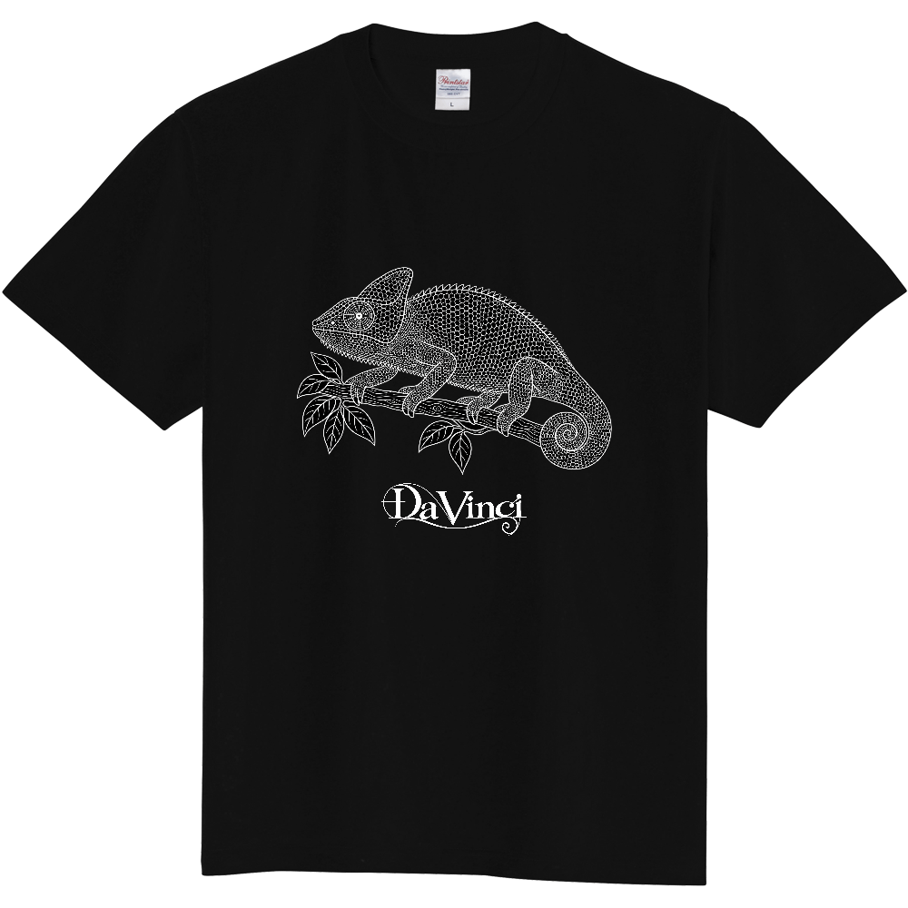 Tシャツ/カメレオンNC/ブラック⭐︎
