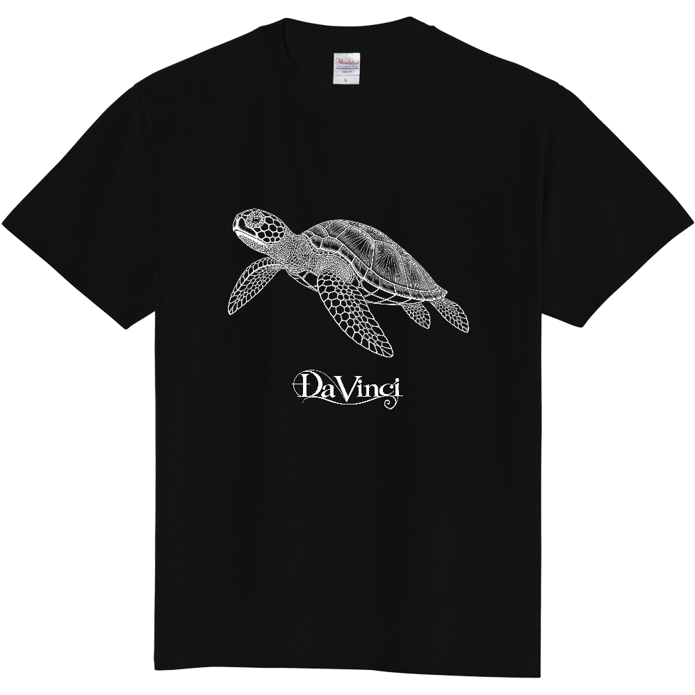 Tシャツ/ウミガメNC/ブラック