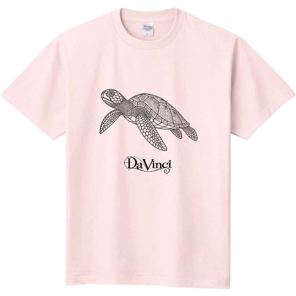Tシャツ/ウミガメNC/ライトピンク