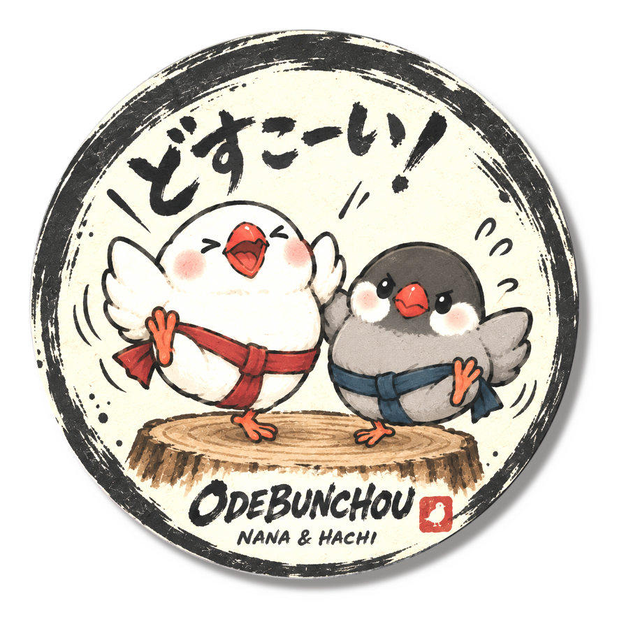 どすこーい!ODEBUNCHOU 缶バッジ